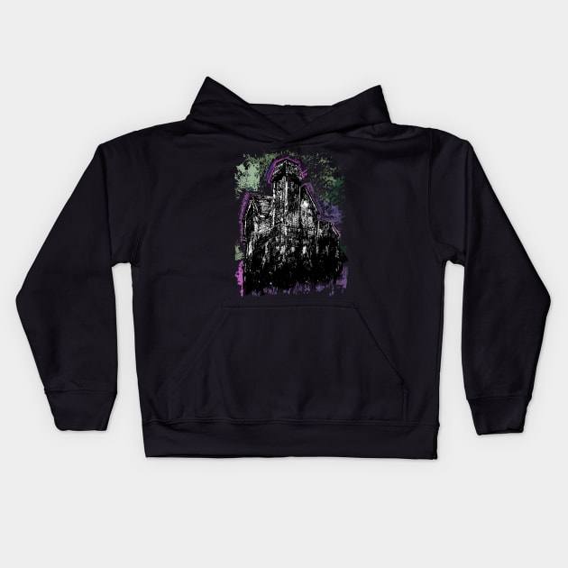 The Maitland’s House Beetlejuice Movie Kids Hoodie by Jamie Collins